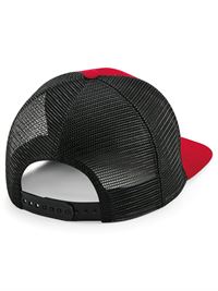 CAPPELLO TRUCKER CON RETE E VISIERA PIATTA